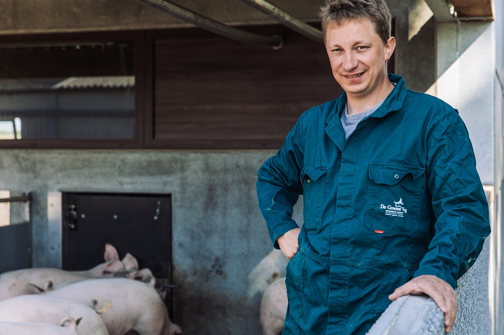 Eerste Belgische varkens geleverd aan biologische vleesproducent De Groene Weg
