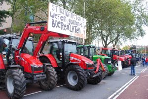Groot boerenprotest op woensdag 22 juni in Nederland