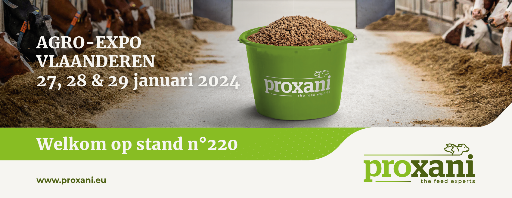 Proxani hoofdsponsor op Agro-Expo Koeparade en Dairy Sale
