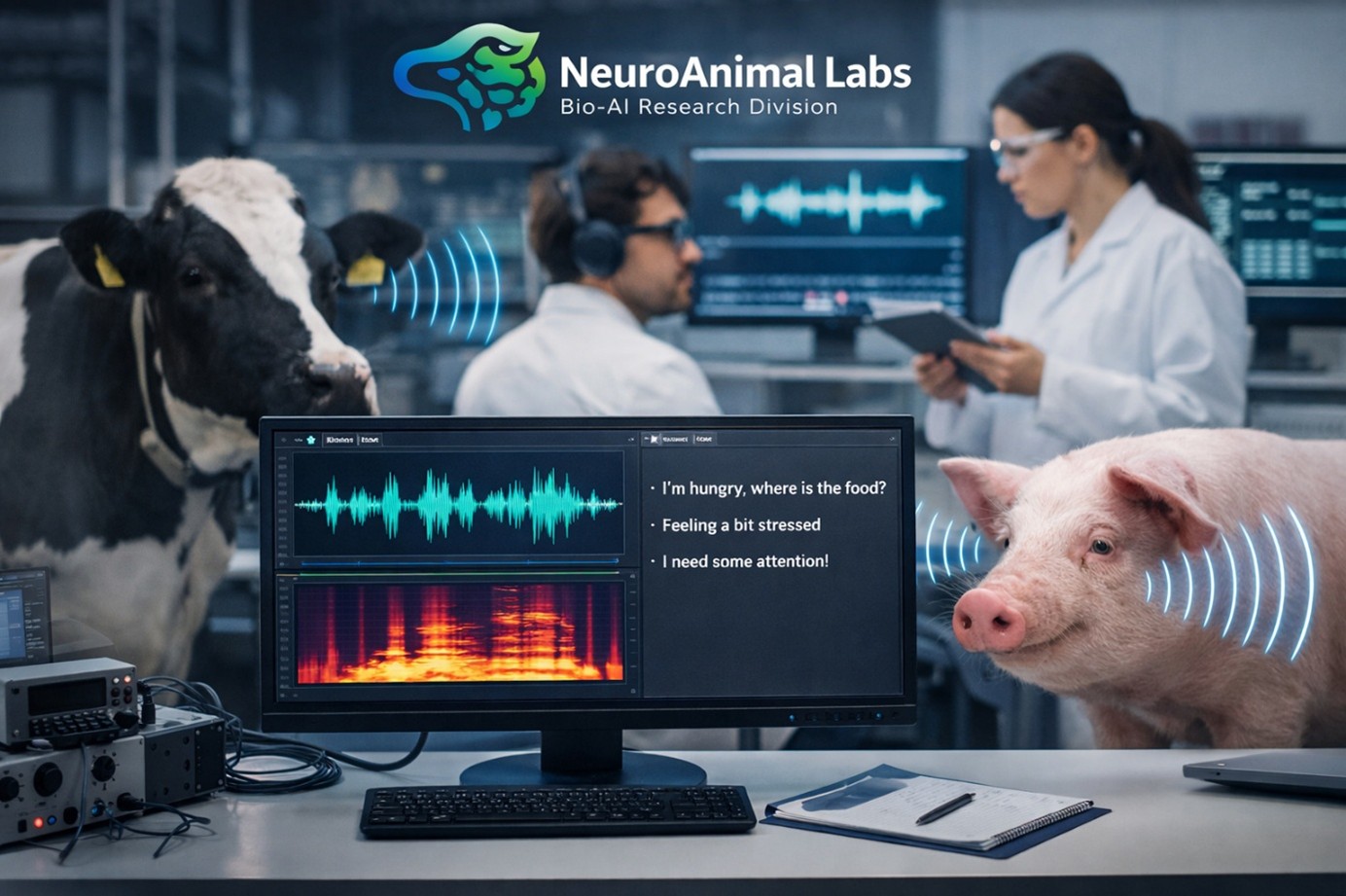 NeuroAnimal Labs introduceert AI-tool die dierengeluiden vertaalt naar tekst