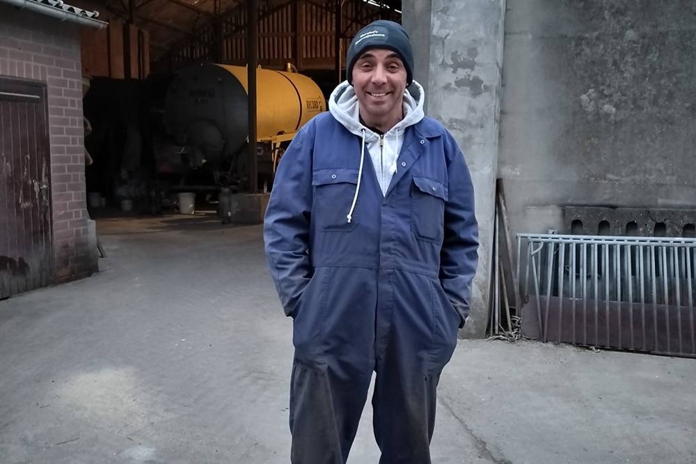 Nog slechts twee varkensboeren in een boerendorp 